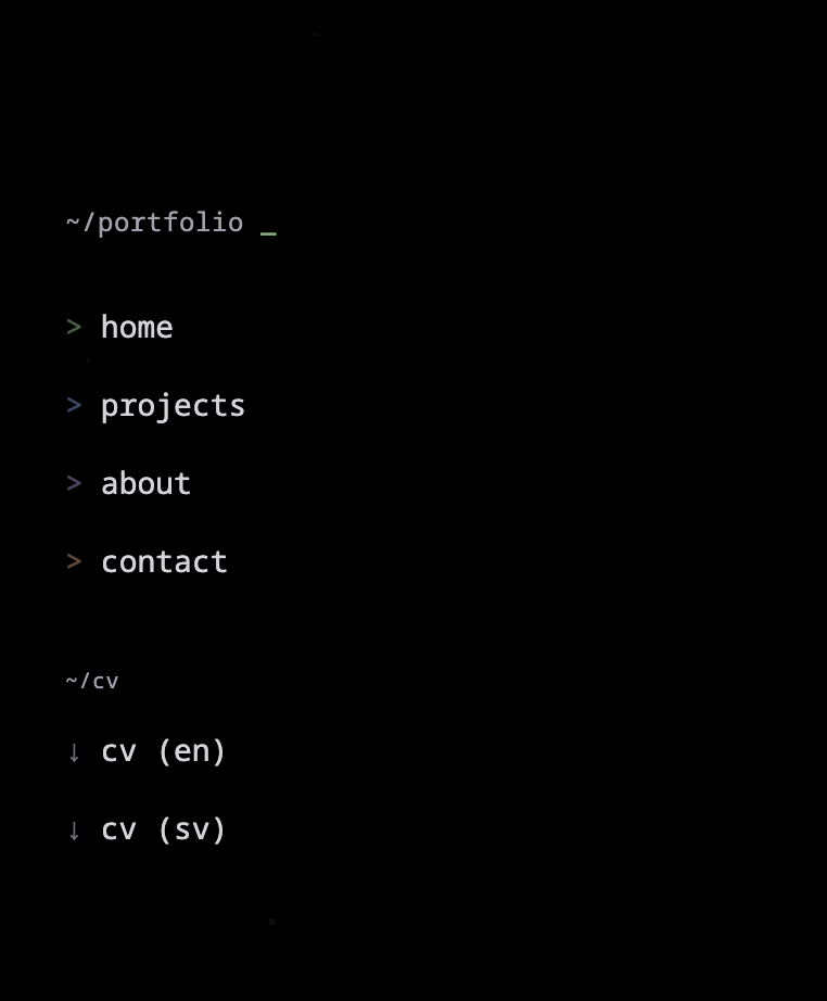 Portfolio — slide 3